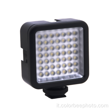 Lampada tascabile a LED per fotocamera portatile con illuminazione a mini foto